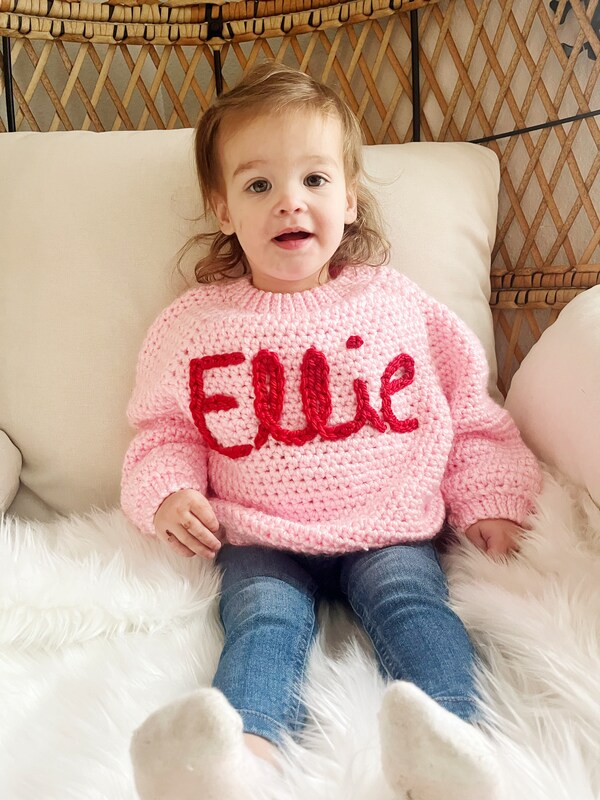 Baby top handmade sweater